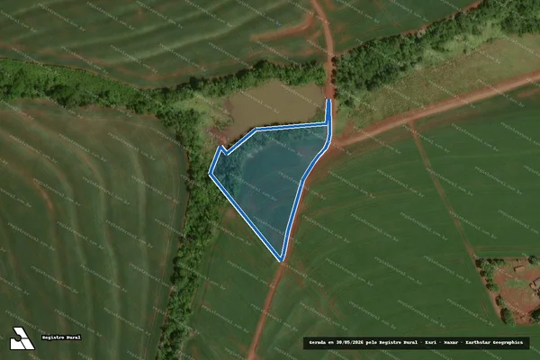Imagem de satélite de Lote 04-A-1, destacado do lote 04, GL. 09-A, da Col. Peruíbe - Lote 04-A-2, destacado do lote 04, GL. 09-A, da Col. Peruíbe em Iracema do Oeste - PR