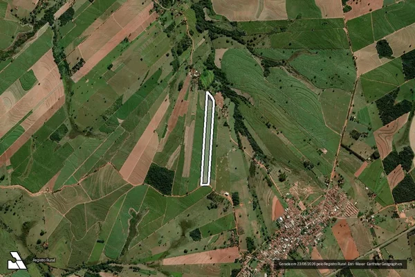 Imagem de satélite de Sitio Pau D?Arco - Parcela 2 em Alto Alegre - SP
