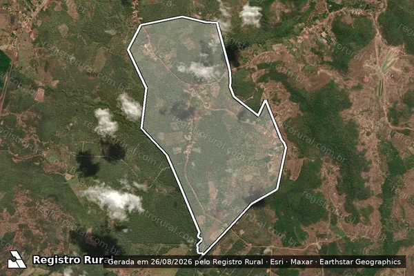 Imagem de satélite de São Bento - Parcela 1 em Buriti - MA