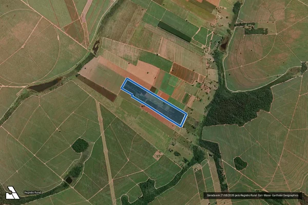 Imagem de satélite de ESTANCIA KELLY em José Bonifácio - SP