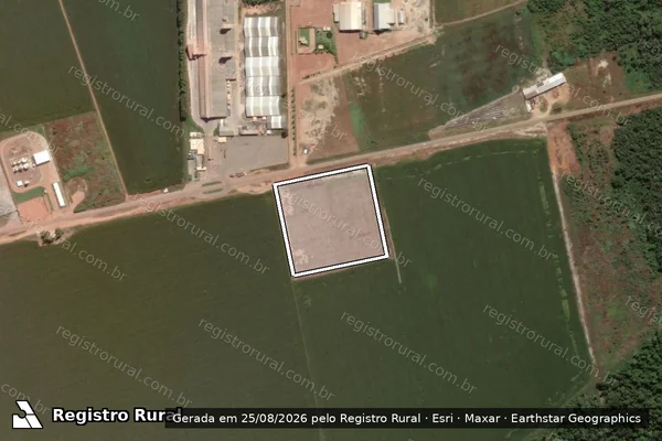 Imagem de satélite de LOTE 92 E 93 ? GLEBA/B - Lote M em Sinop - MT