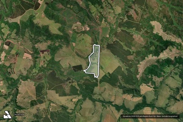 Imagem de satélite de Fazenda Portela - Parcela 1 em Vera Cruz - SP