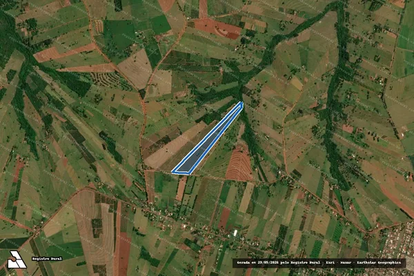 Imagem de satélite de LOTE RURAL Nº 98 - Parte 1 em Altônia - PR