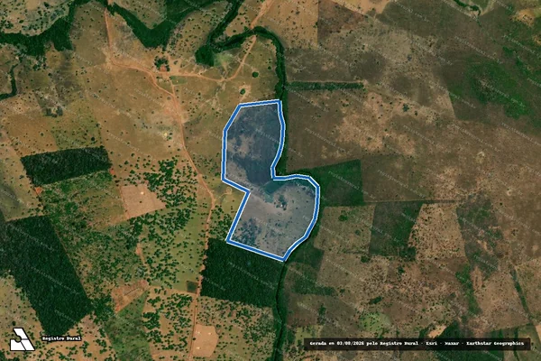 Imagem de satélite de FAZENDA SANTA IZABEL - PARTE 1 em Sítio Novo - MA