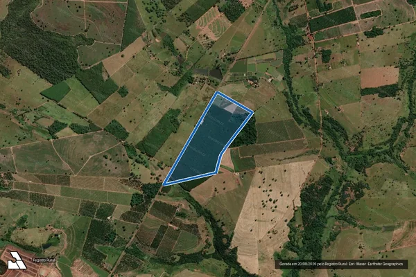 Imagem de satélite de Fazenda Nossa Senhora Aparecida - Fazenda N. S. Aparecida ? (Gleba ? B) em Estrela d'Oeste - SP