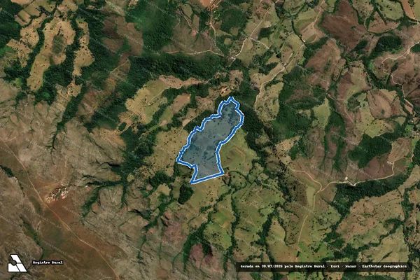 Imagem de satélite de Fazenda Paraiso - Parcela 1 em São Roque de Minas - MG