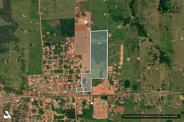 Imagem de satélite de Lote 12 Remanescente, Gleba Nova California, Sítio Nossa Senhora Aparecida - PARCELA 02 em Porto Velho - RO