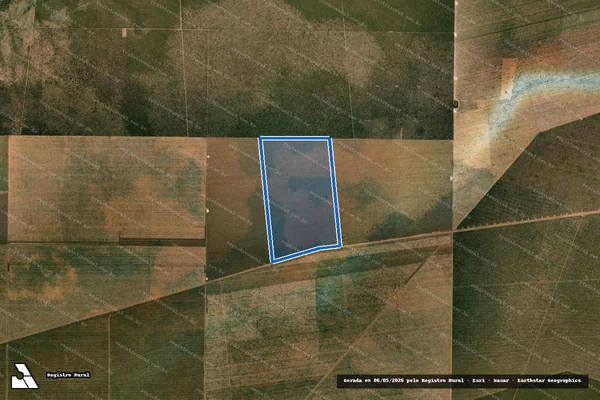 Imagem de satélite de FAZENDA CASCAVEL E FARROUPILHA - Parte 1 em Jaborandi - BA