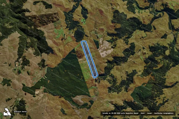 Imagem de satélite de FAZENDA NOVA - 001 em São José dos Ausentes - RS