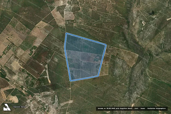 Imagem de satélite de FAZENDA ARAPUA - Parte 3 em Caetité - BA