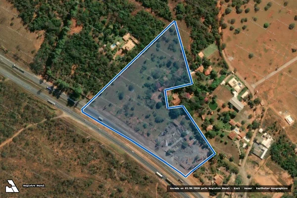 Imagem de satélite de Sítio São João - Parte 1 em Caetanópolis - MG