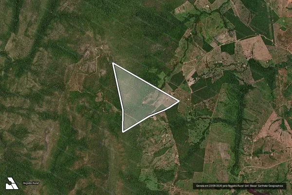 Imagem de satélite de FAZENDA PINTA BRANCA - Gleba 08 em Jaú do Tocantins - TO