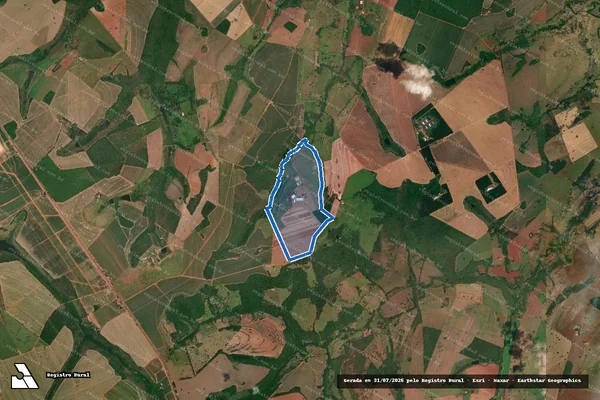 Imagem de satélite de FAZENDA MATO GROSSO E CONCEIÇÃO DE CIMA - 001 em Tupaciguara - MG