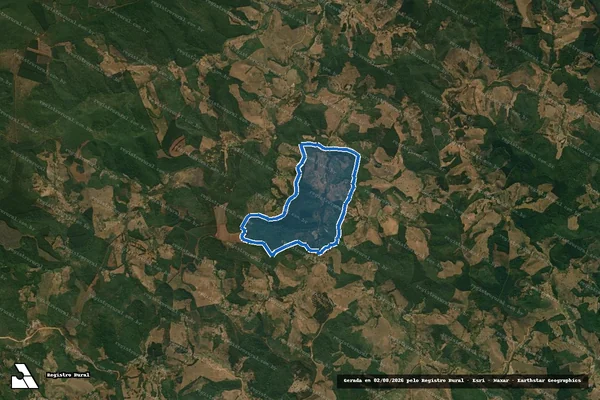 Imagem de satélite de Fazenda São Domingos e Conceição - Fazenda São Domingos e Conceição ? Gleba 04 em Itamarandiba - MG