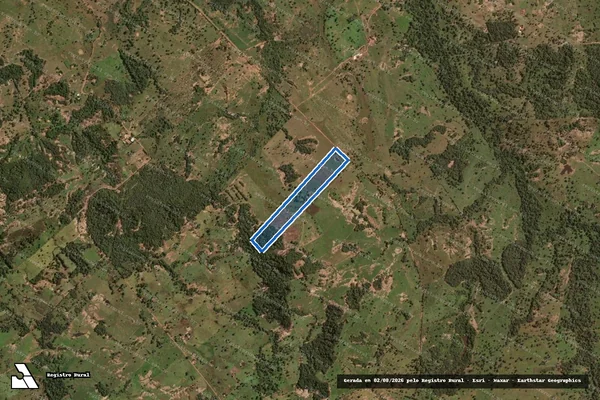Imagem de satélite de Sitio São Tomaz - Parcela 1 em Rondonópolis - MT