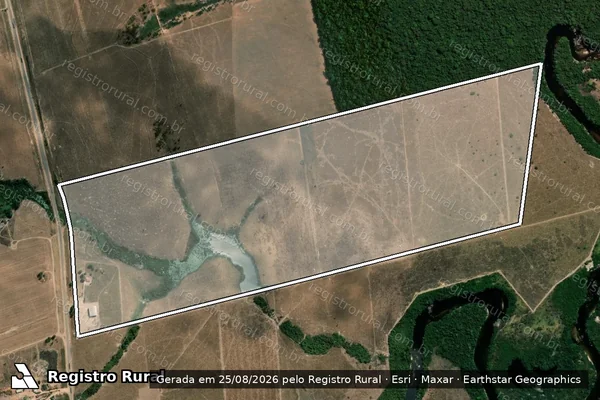 Imagem de satélite de Fazenda Vó Erna  - Parte 01 em Altamira - PA