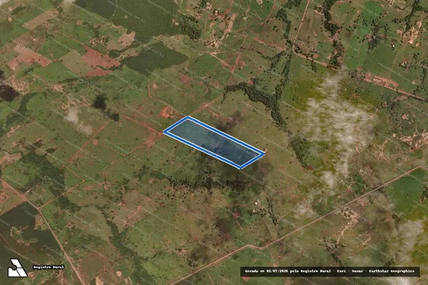 Imagem de satélite de Fazenda Santa Juliana - Parcela 1 em Pedra Preta - MT
