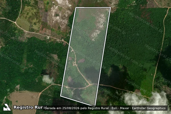 Imagem de satélite de SITIO GUTSON - Parte 1 em Breu Branco - PA