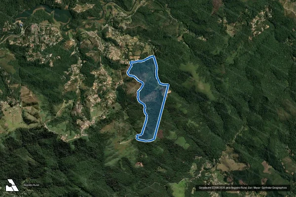 Imagem de satélite de Sitio Sao Luiz - Mat. 29653 em Mairiporã - SP