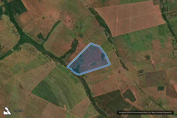 Imagem de satélite de SITIO TRES CORAÇÕES - Parte 2 em Paranaíba - MS