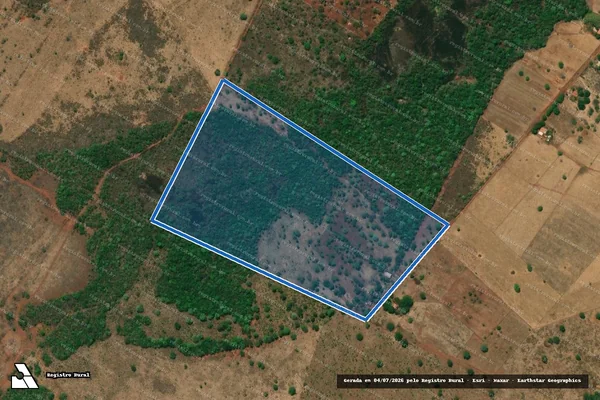 Imagem de satélite de COOPERATIVA COOPERGENHO / MARILDA FERNANDES ARAÚJO em Montes Claros de Goiás - GO