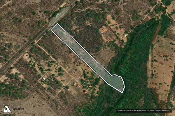 Imagem de satélite de FAZENDA ITAPIRAÇABA - Parte 1 em Januária - MG