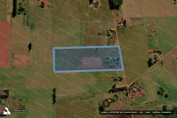 Imagem de satélite de Projeto de Assentamento Alambari - Lote 155 (CUT) - P. A. Alambari em Sidrolândia - MS