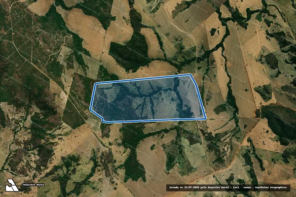 Imagem de satélite de RANCHO COUNTRY - Gleba 01 em Indiara - GO