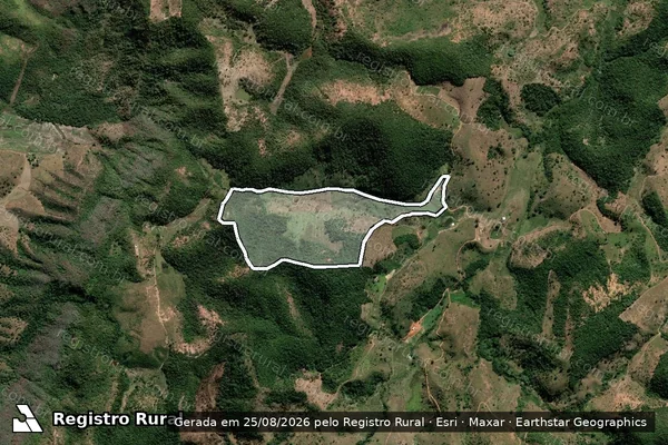 Imagem de satélite de FAZENDA ZELÂNDIA - 02 em Itambacuri - MG