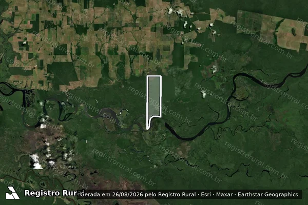 Imagem de satélite de LOTE 32A - GLEBA TERRA FIRME / LOTE 32A - GLEBA TERRA FIRME