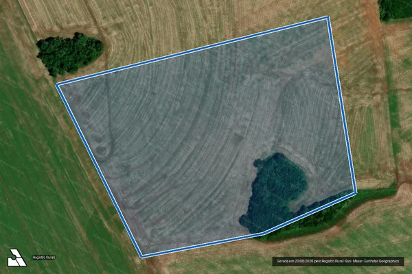 Imagem de satélite de FAZENDA BUSNELLO - MAT 12770 em Xanxerê - SC