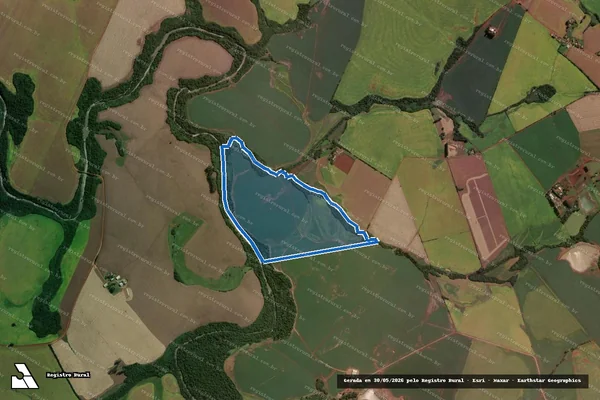 Imagem de satélite de GRANJA PIRATINI - Parte 1 em Jóia - RS