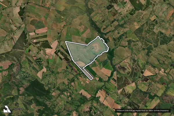 Imagem de satélite de Fazenda São Jorge - Fazenda São Jorge em Marília - SP