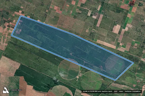 Imagem de satélite de FAZENDA ÁGUA LIMPA - Parte 1 em Touros - RN