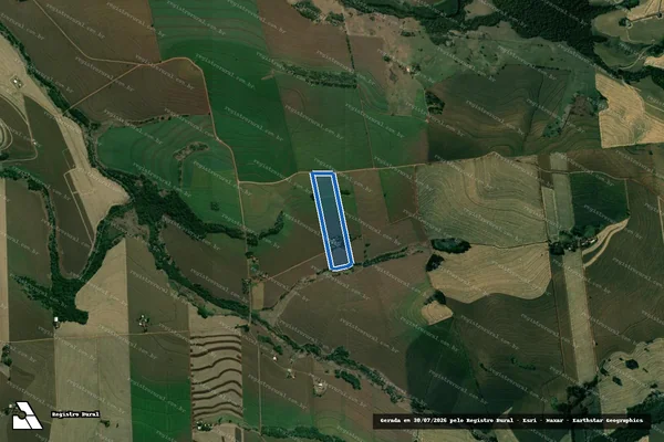 Imagem de satélite de LOTE N° 17 - SITIO SÃO JOAQUIM I - Parcela 1 em Cambé - PR