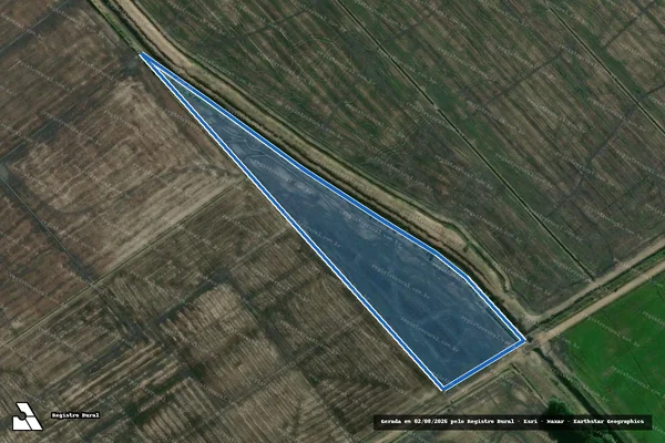 Imagem de satélite de Fazenda Pesqueiro - Matricula 28155-B em Camaquã - RS