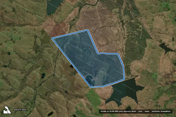 Imagem de satélite de Estância Vigia - Estância Vigia em Alegrete - RS