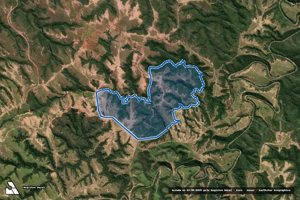 Imagem de satélite de FAZENDA ANDRADE E ARATACA - Gleba 03 em Varjão de Minas - MG