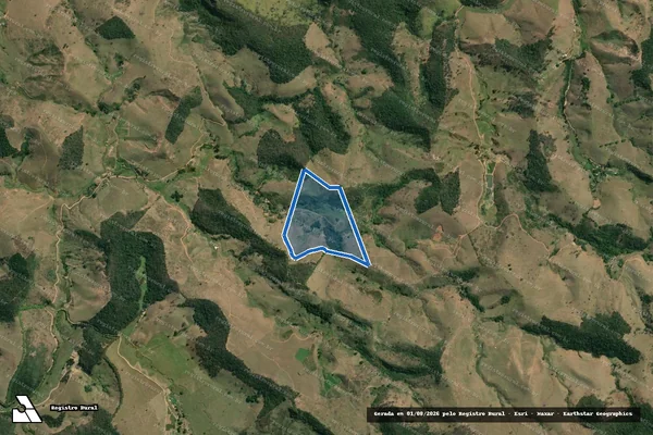 Imagem de satélite de São Thomé - Parte 1 em Sumidouro - RJ