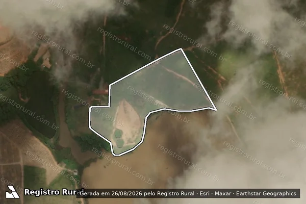 Imagem de satélite de Fazenda São João - PERÍMETRO 02 em São Gabriel da Palha - ES