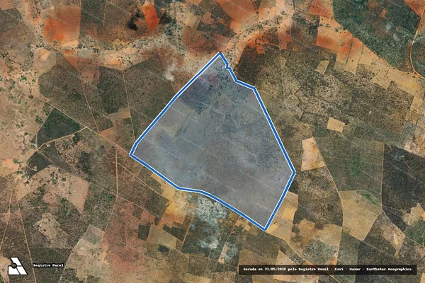 Imagem de satélite de FAZENDA MEXICANA - Parte 1 em Umburanas - BA
