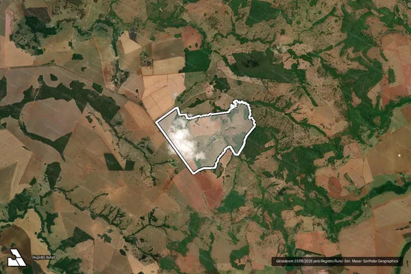 Imagem de satélite de FAZENDA SANTA LUZIA - 001 em Goiatuba - GO