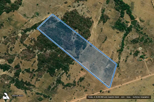 Imagem de satélite de FAZENDA BOM JESUS DA VARGINHA, IMOVEL "LAMBARI E TRES IRMÃOS" - PARTE 01 em Edéia - GO