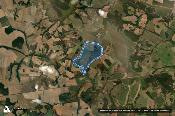 Imagem de satélite de FAZENDA RIO DECE em Rio Verde - GO