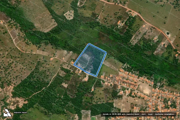 Imagem de satélite de CHÁCARA SÃO JOÃO - em Amarante do Maranhão - MA