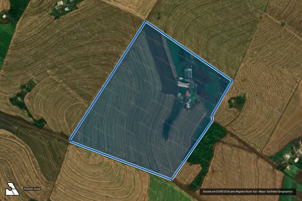 Imagem de satélite de FAZENDA FLAMAPEC - Lote 530 em Cascavel - PR