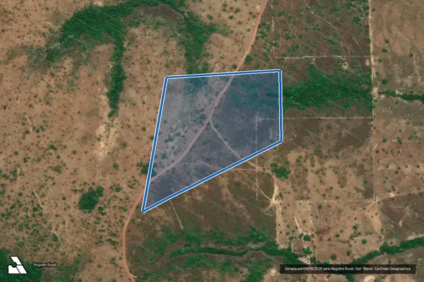 Imagem de satélite de Reserva Legal do Lote 21, Desmembrado da Parte do Lote 267 do Loteamento Araguacema, 3º Etapa - Reserva do Lote 21 em Goianorte - TO