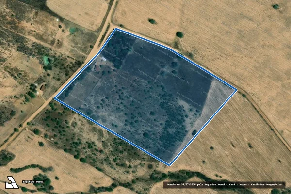Imagem de satélite de FAZENDA SÃO JORGE - FAZENDA SÃO JORGE em Santa Brígida - BA