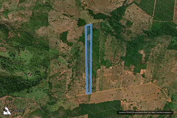 Imagem de satélite de FAZENDA SANTA MARIA - CHÁCARA BOA SORTE em Formosa da Serra Negra - MA