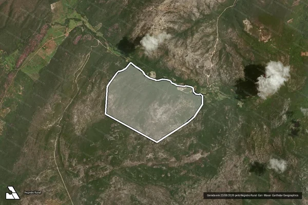 Imagem de satélite de FAZENDA CARDOSO - GLEBA 01 em Espinosa - MG